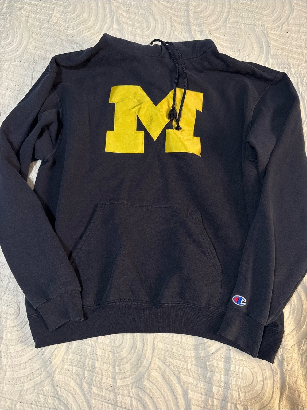 Champion University of Michigan Men’s Navy Crewneck Sweatshirt